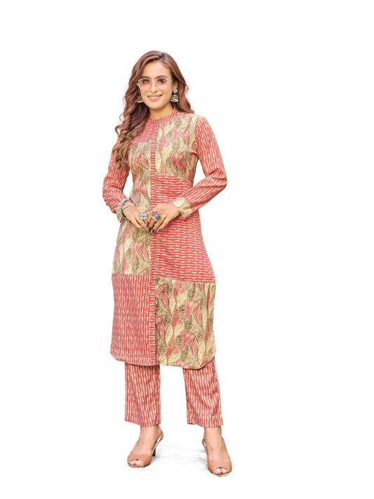 Graceful Kurti and Pant Set for Daily Wear