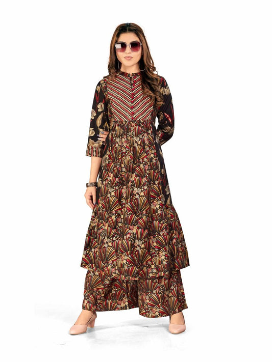 Everyday Elegance Kurti and Pant Set for Women
