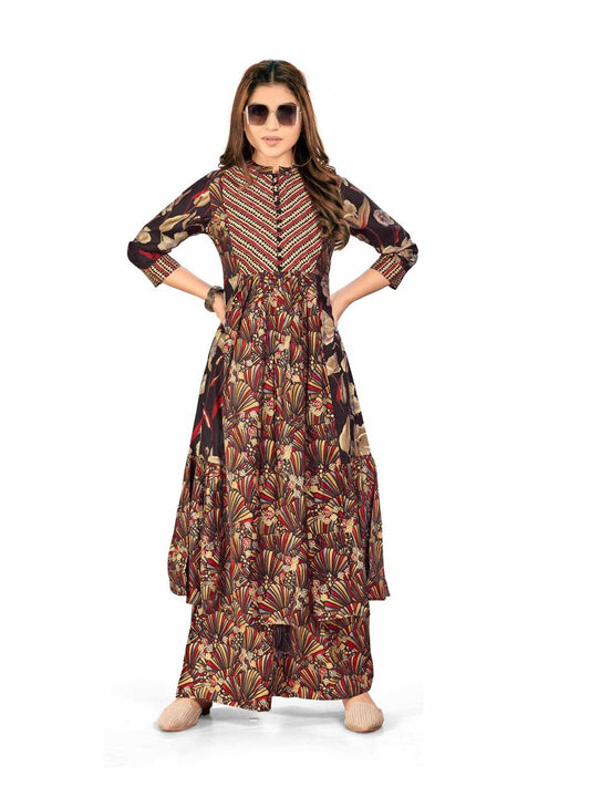 Everyday Elegance Kurti and Pant Set for Women
