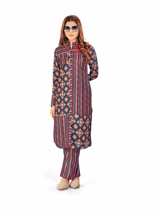Shimmer and Shine Festive Kurti Pant Outfit